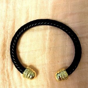 Metal Cable Cuff Bracelet